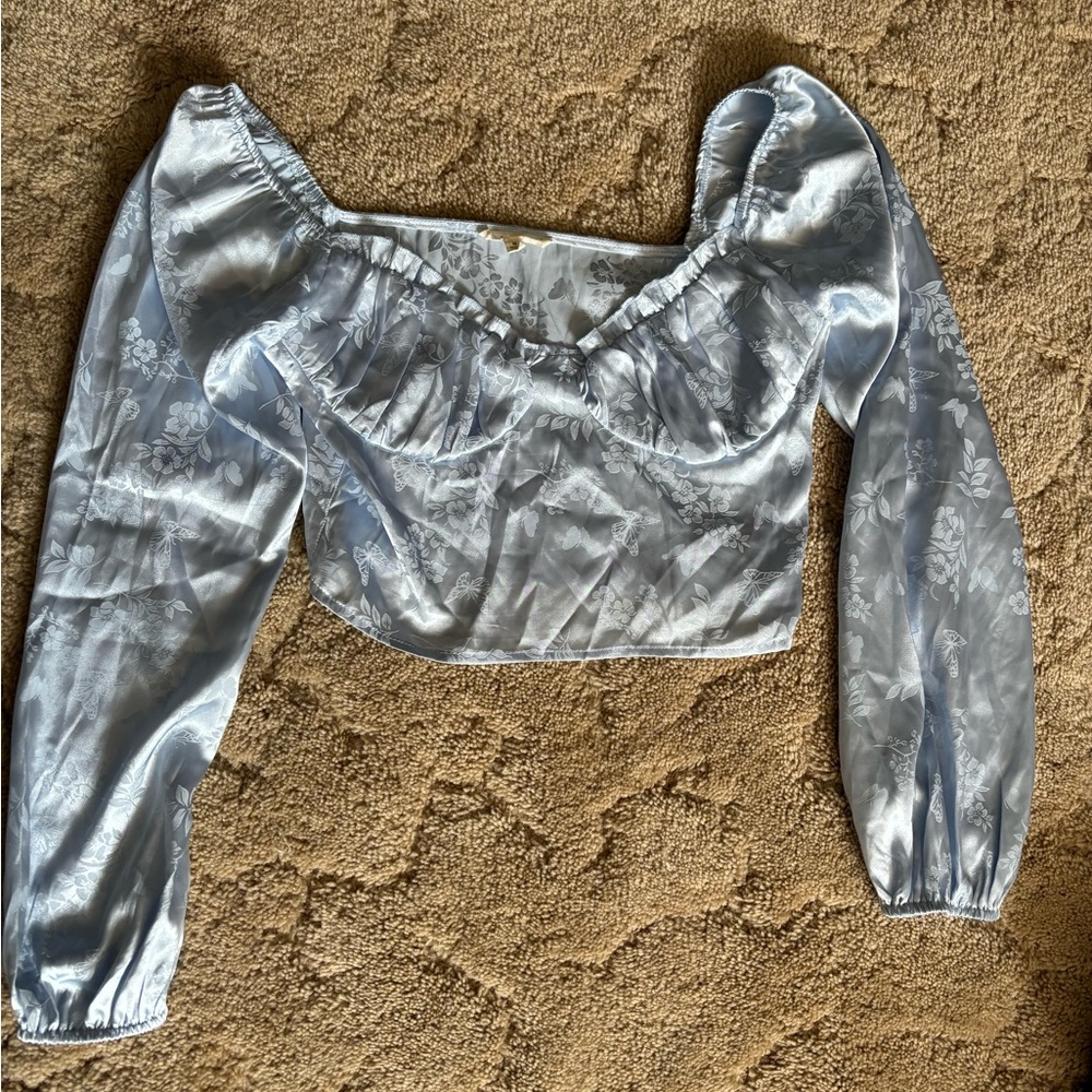 Long Sleeve Butterfly Top
